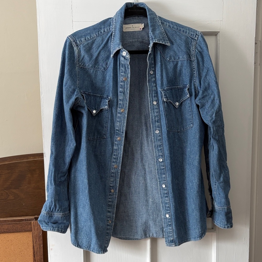 imogene + willie Blue Button Down Shirt